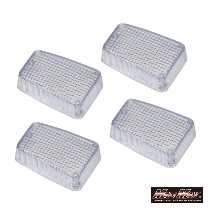 Winker Lens Clear 4-Piece Set CB750F/CB900F/CB1100F