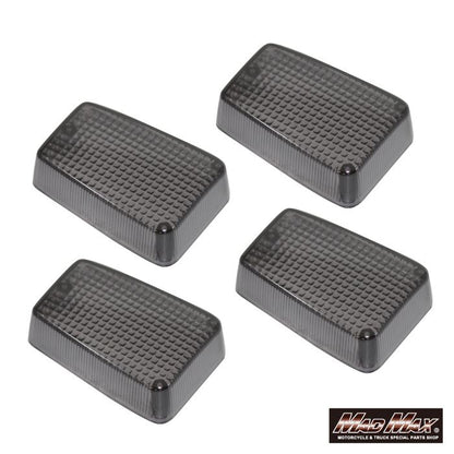 Smoked Turn Signal Lenses (4 pcs) for CB750F/CB900F/CB1100F