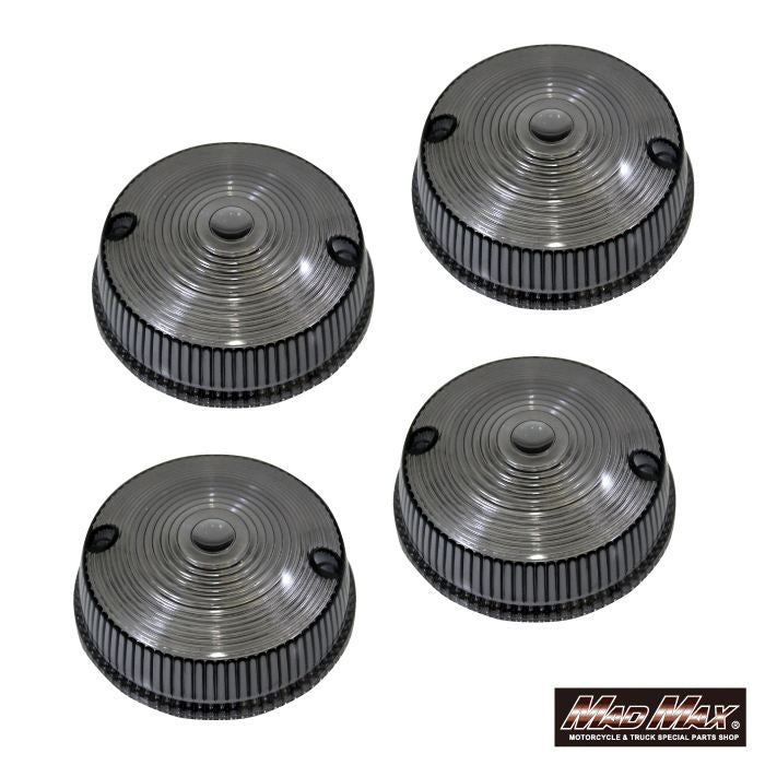 Turn Signal Lenses, Smoked, Set of 4, Z1/Z2