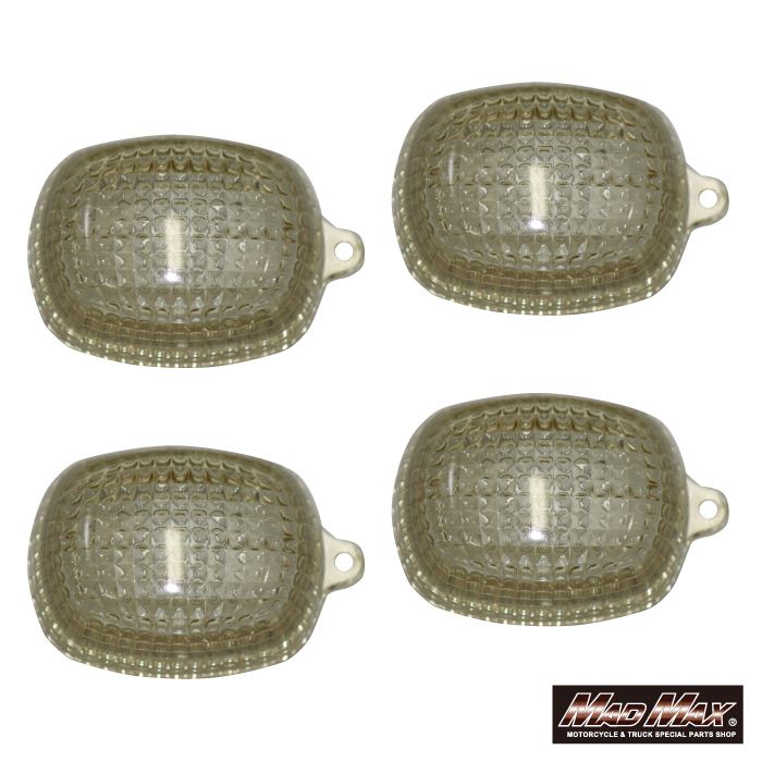 Turn Signal Lenses, Yellowed, Set of 4, Balius W400/W650