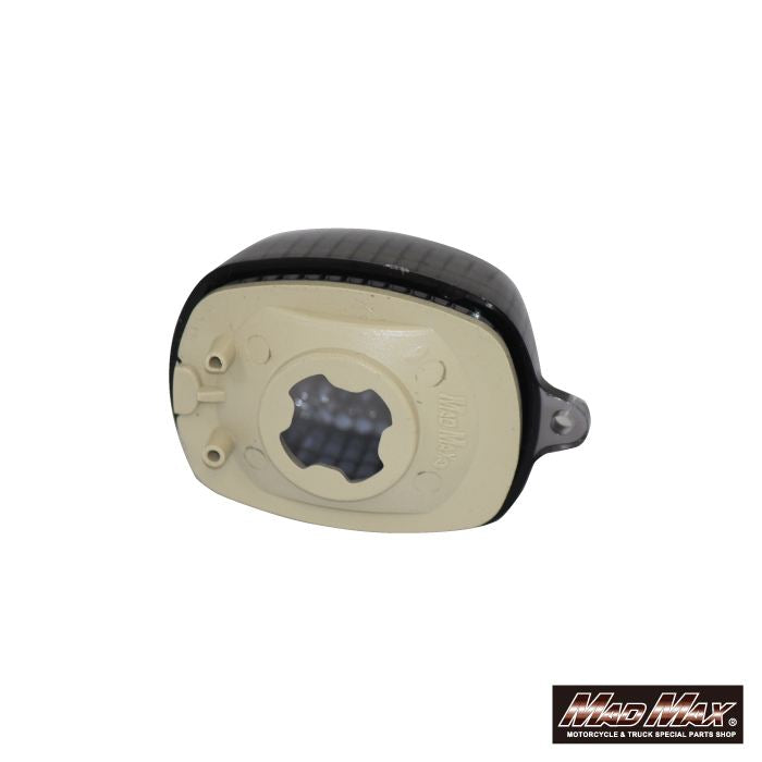 ウインカーレンズ スモーク 1個 バリオス W400/W650