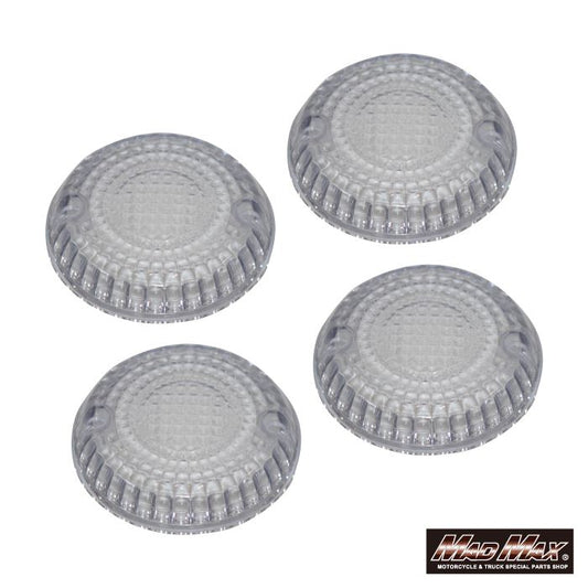 ウインカーレンズ クリア 4個セット ゼファー400/750/1100