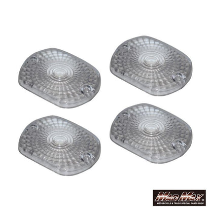 Turn Signal Lenses Clear 4-Piece Set Z400FX Z1000MK