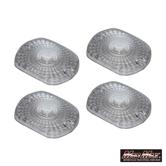 ウインカーレンズ クリア 4個セット Z400FX Z1000MK