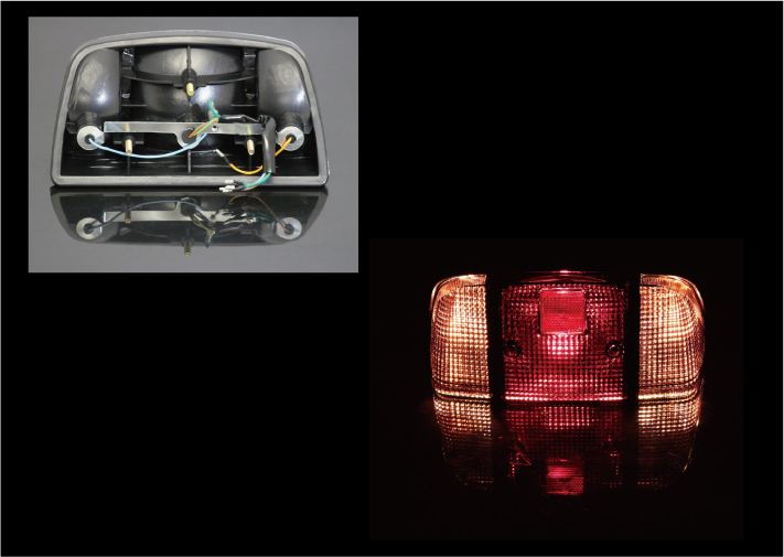 Genuine Type Tail Lamp Assy Smoke CBX400F
