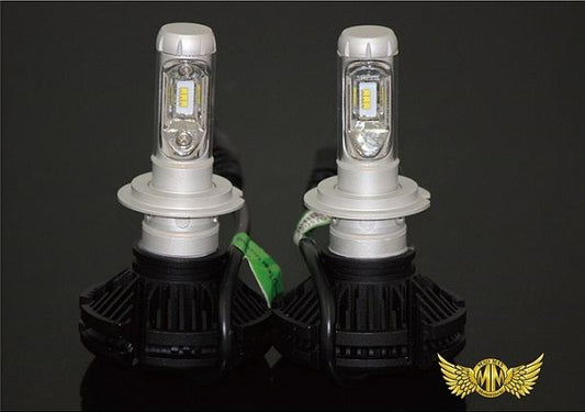 X3 LED H7 ヘッドライト フォグランプ 防水 2個入 汎用(12V/24V兼用)