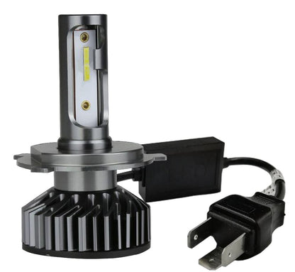 LEDヘッドライト F2 H4 24W 3800LM 6000K 1個 汎用(12/24V兼用)