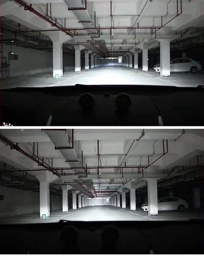 LEDヘッドライト F2 H4 24W 3800LM 6000K 1個 汎用(12/24V兼用)