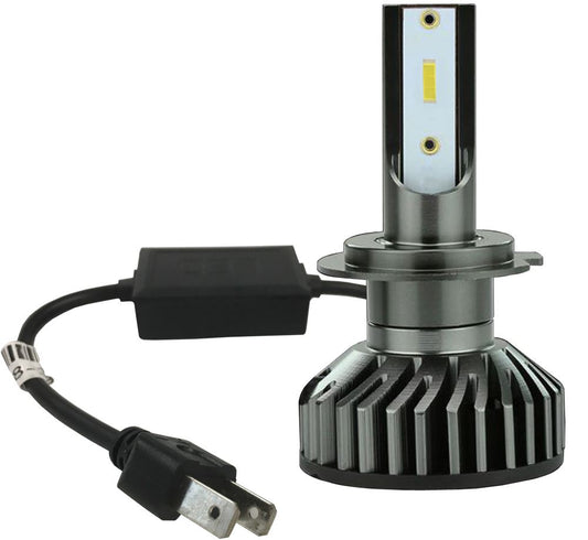 LEDヘッドライト F2 H7 24W 3800LM 6000K 1個 汎用(12/24V兼用)