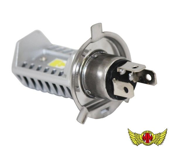 H4/HS1 Dual-Purpose 1600LM 15W Hi/Lo Switching LED Headlight Universal (DC12V Only)