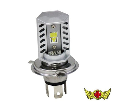 H4/HS1 Dual-Purpose 1600LM 15W Hi/Lo Switching LED Headlight Universal (DC12V Only)