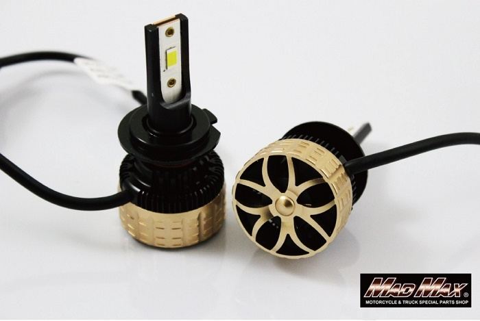 LEDヘッドライト LX H7 6000K 5500LM 1個 汎用(12V/24V兼用)