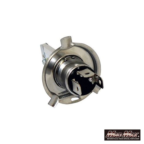 LEDヘッドライト H4/HS1 1600LM 6000K ホワイト発光 1個 汎用(DC12V)
