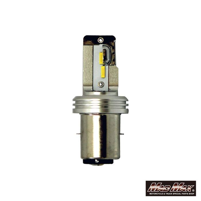 LED Headlight H6/BA20D 1600LM 3000K Yellow Light 1 Piece Universal (DC12V)