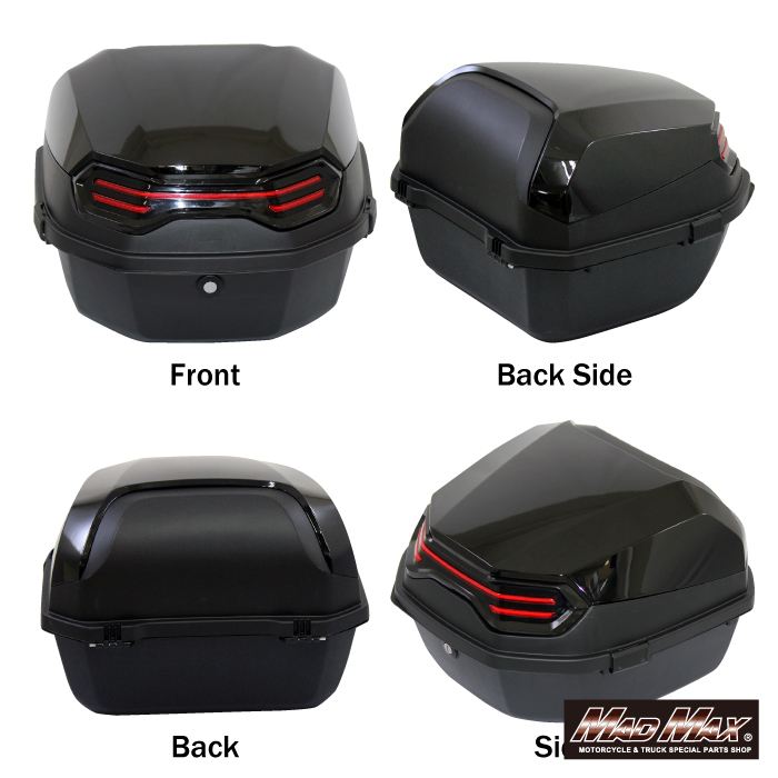 リアボックス リーベン トップケース ブラック 40L 汎用