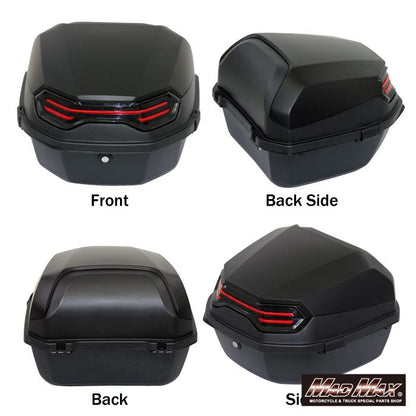 リアボックス リーベン トップケース マットブラック 40L 汎用