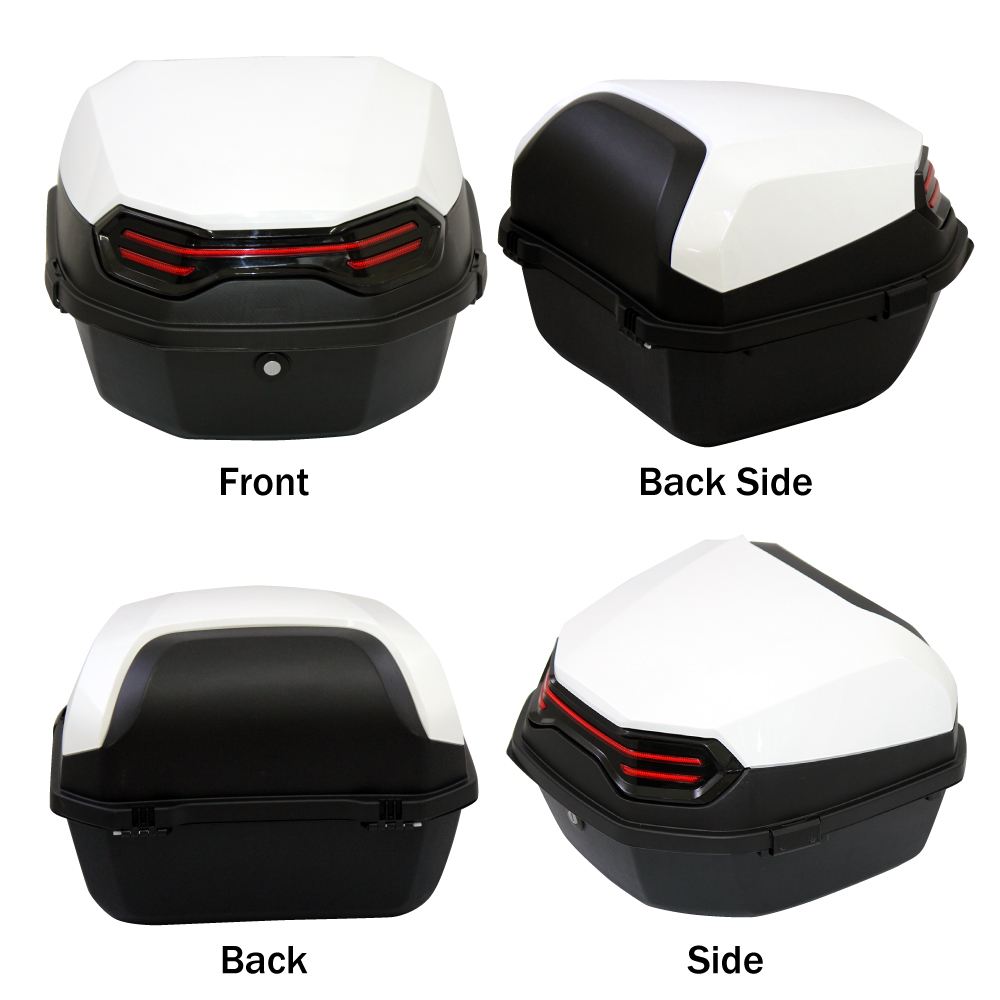 リアボックス リーベン トップケース ホワイト 40L 汎用