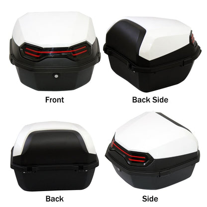 リアボックス リーベン トップケース ホワイト 40L 汎用