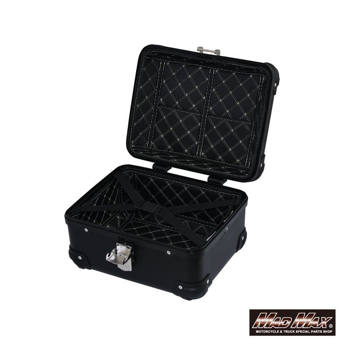 リアボックス E508 トップケース アクロス ブラック 23L 汎用
