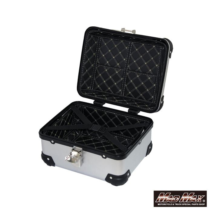リアボックス E508 トップケース アクロス シルバー 23L 汎用