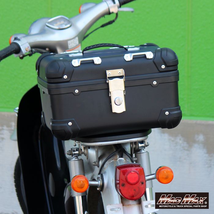 リアボックス E508 トップケース アクロス ブラック 23L 汎用