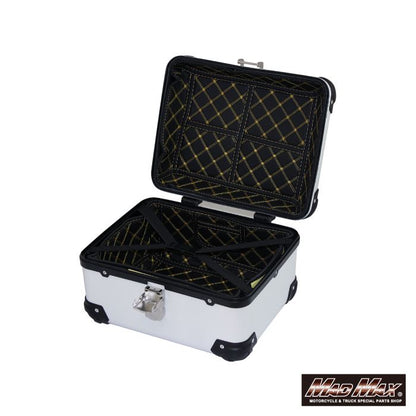 リアボックス E568 トップケース アクロス ホワイト 28L 汎用