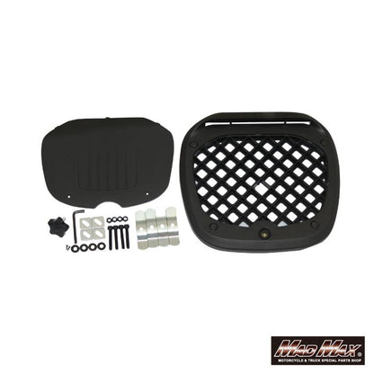 リアボックス E568 トップケース アクロス ホワイト 28L 汎用