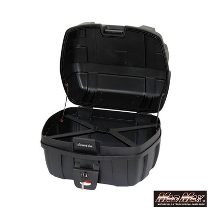 リアボックス E730 トップケース ロッキー バックレスト付 ブラック 37L 汎用