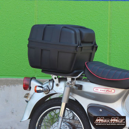 リアボックス E730 トップケース ロッキー バックレスト付 ブラック 37L 汎用