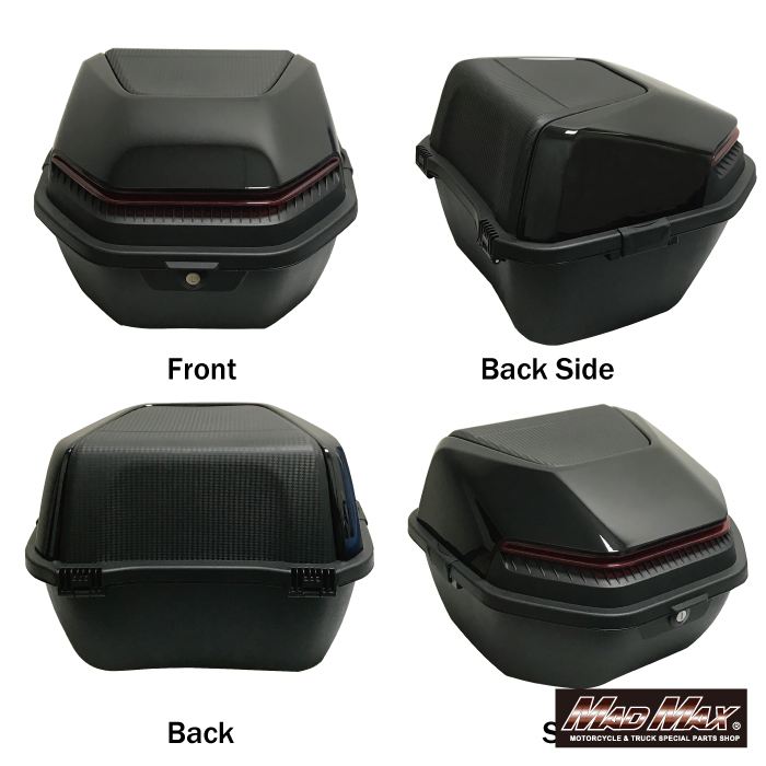 リアボックス ロボックス トップケース ブラック 34L 汎用