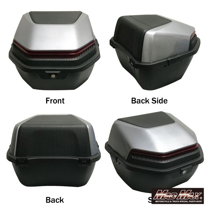 リアボックス ロボックス トップケース グレー 34L 汎用