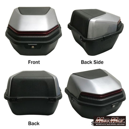 リアボックス ロボックス トップケース グレー 34L 汎用