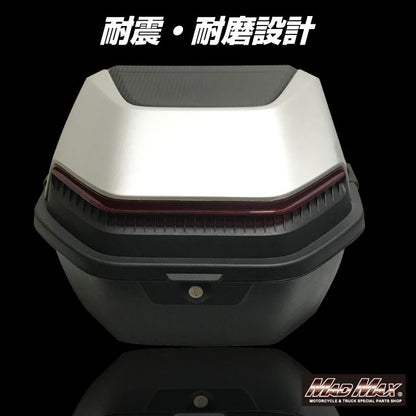 リアボックス ロボックス トップケース グレー 34L 汎用