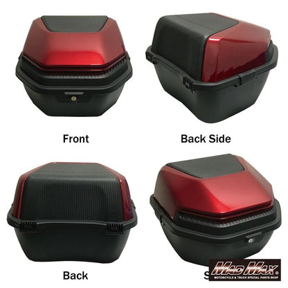 リアボックス ロボックス トップケース レッド 34L 汎用