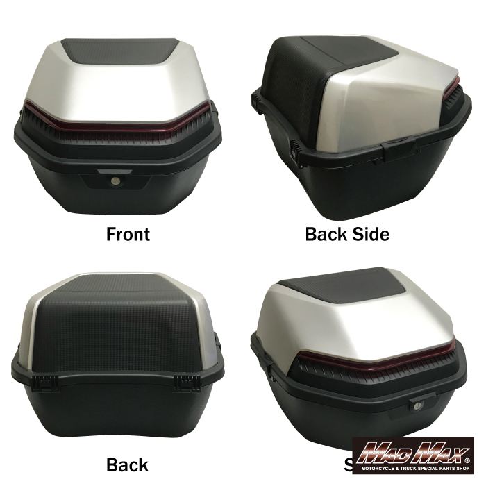 リアボックス ロボックス トップケース シルバー 34L 汎用