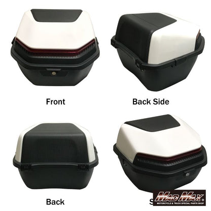 リアボックス ロボックス トップケース ホワイト 34L 汎用