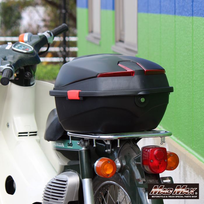 リアボックス ハリケーン トップケース マットブラック 40L 汎用