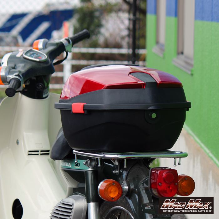 リアボックス ハリケーン トップケース ワインレッド 40L 汎用