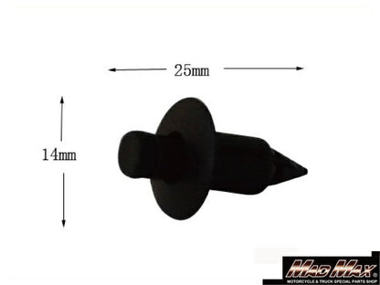 トリムクリップ カウルピン Mサイズ 10個入 汎用