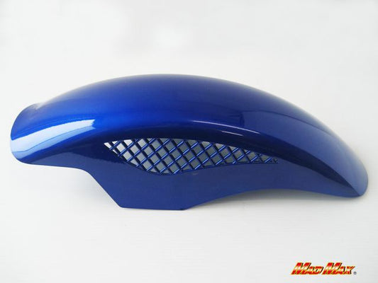 メッシュ フロントフェンダー ブルー 汎用(18～19インチ用)