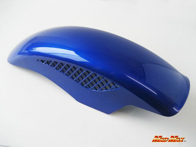 メッシュ フロントフェンダー ブルー 汎用(18～19インチ用)