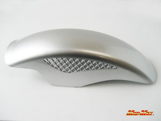 Mesh Front Fender, Silver, Universal (for 18-19 inch wheels)