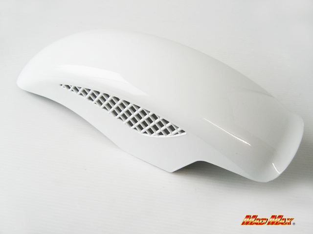 メッシュ フロントフェンダー ホワイト 汎用(18～19インチ用)