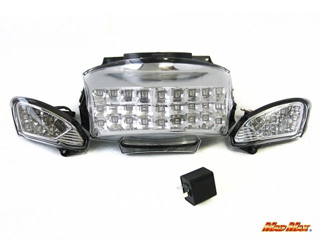 LED Tail Lamp and Blinker Set Type 2, Clear Lens for PCX125/150