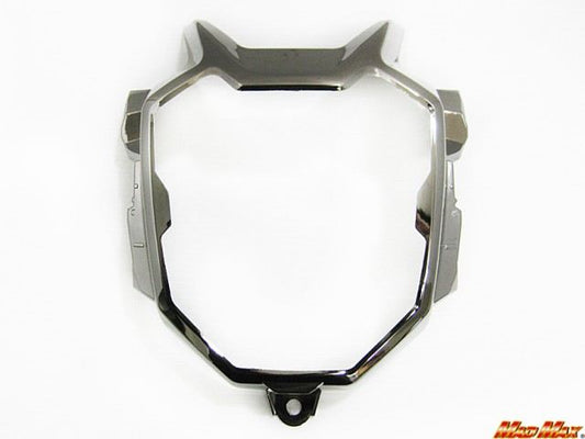 ヘッドライトカバー ライトブラックメッキ ズーマーX