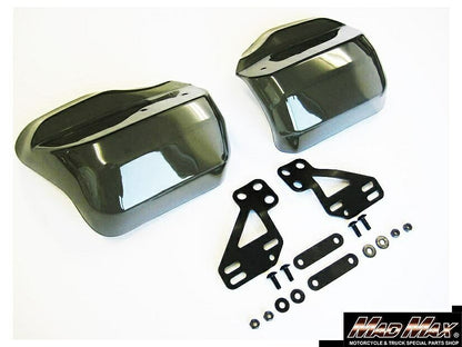 ナックルバイザー スモーク 左右セット 汎用