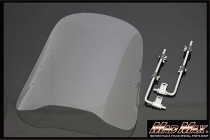 ウインドスクリーン クリア 高さ400×上幅300×下幅400mm 汎用