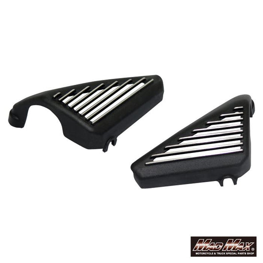 Air Cleaner Cover (Alfin) Black/Machined Fins Zephyr 400/Kai