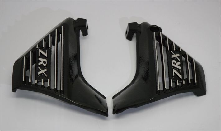 アルフィンカバー ブラック 左右セット ZRX400