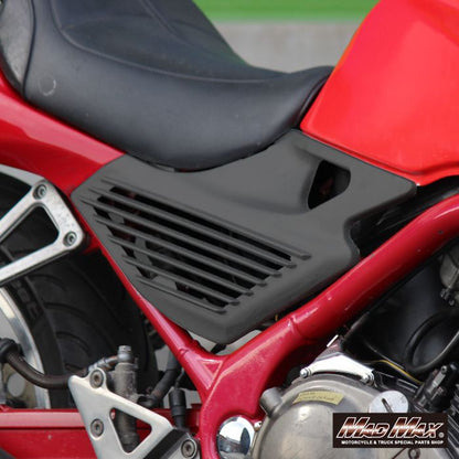 アルフィンカバー ブラック 左右セット バリオス1型